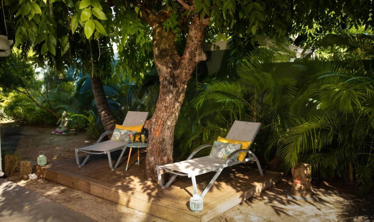 Jolie Case Creole, Lagon A Pied, Jardin Saint-Gilles-les Bains Kültér fotó